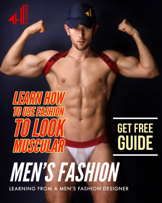 Free Fashion Guide! Learn how to look more muscular.